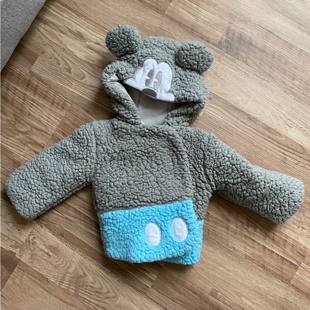 Plush Mickey Mouse Disney Jacket 18-24m